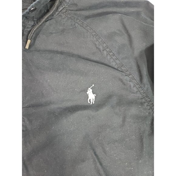 Polo Ralph Lauren Mens Cotton Blend Windbreaker Hooded Full Zip Jacket - Size L - Picture 4 of 12